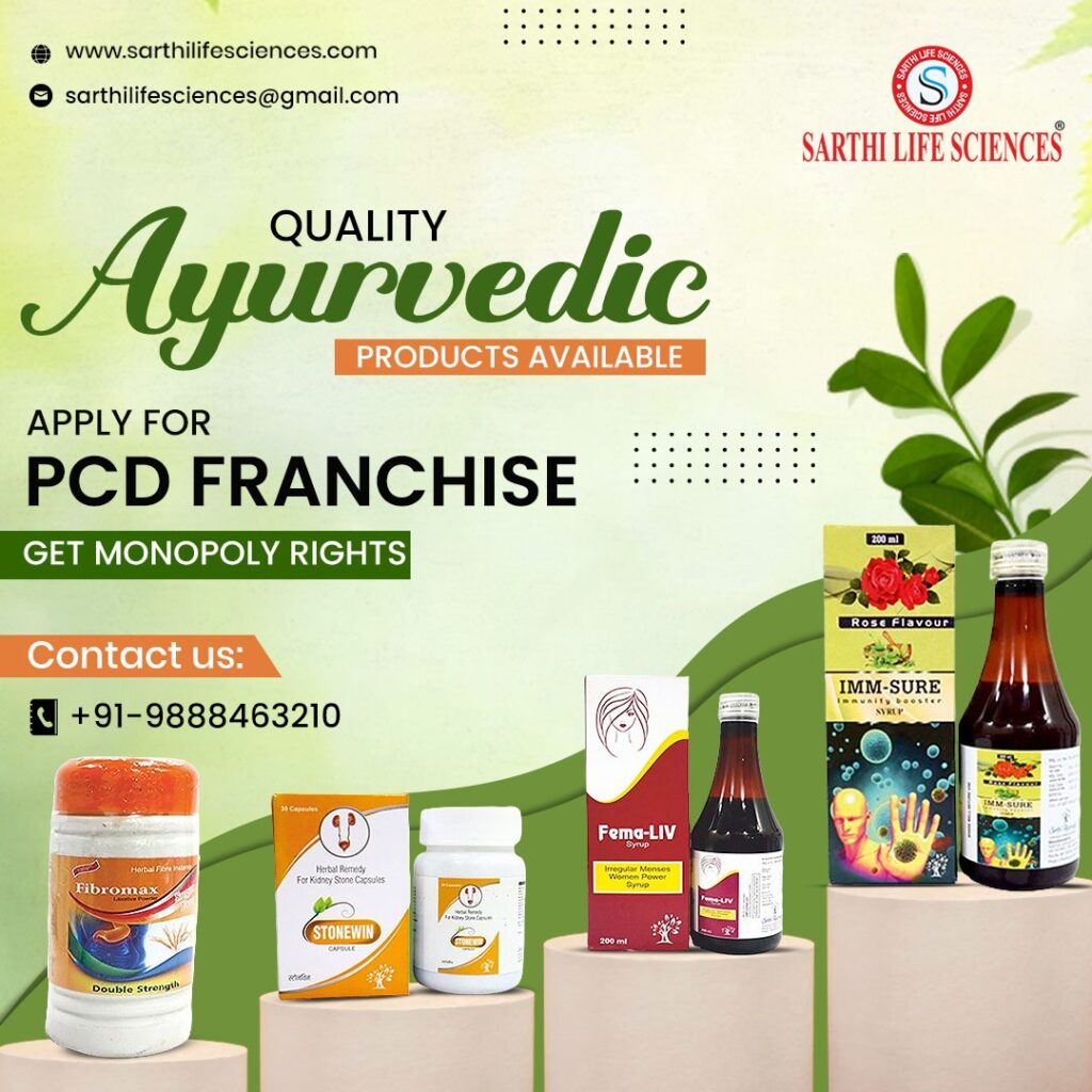 Ayurvedic pcd franchise